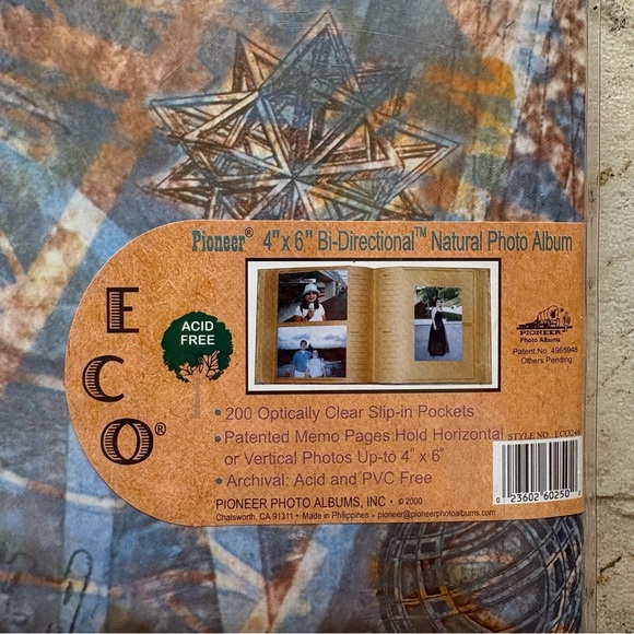 Pioneer Natural Photo Album Book Clear Slip-In Pockets Memo Pages Bi-Directional - Picture 11 of 11